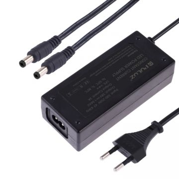 Cablu de incarcare PU2003EU Puluz cu Adaptor de Reglare a Intensitatii, Pentru Corturi Foto/Video de 80 cm, Negru
