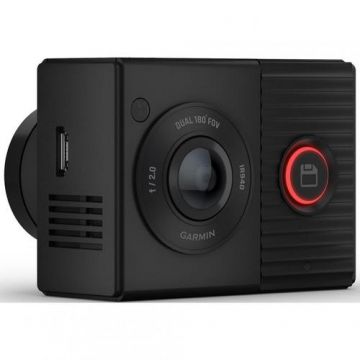 Camera auto DVR Garmin DashCam Tandem, unghi de 180 grade Camera auto DVR Garmin DashCam Tandem, unghi de 180 grade