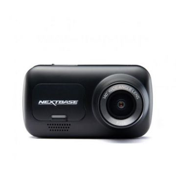 Camera auto DVR Nextbase 222G, Full HD, Display LED 2.5inch, GPS, 140⁰ unghi de vizualizare, Senzor G, Mod parcare inteligent (Negru)