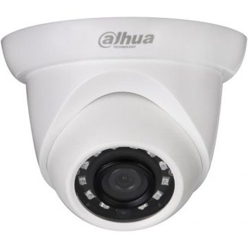 Camera de supraveghere Dahua Lite Series IPC-HDW1230S-0280B-S5, 2MP IR Eyeball Network Camera, 1080p, CMOS 1/2.7inch, 2.8mm, IR30m