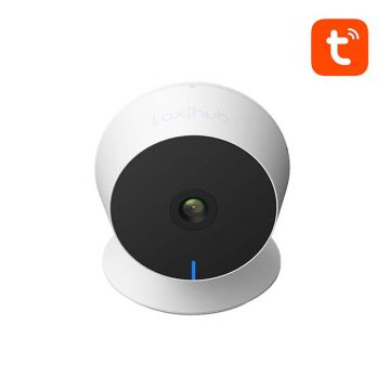 Camera de supraveghere smart Laxihub M1, Interior, 1080p, Control Wi-Fi, Senzor miscare, Compatibila cu iOS si Android