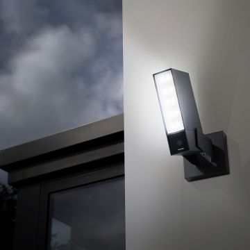 Camera de supraveghere smart Netatmo Presence, Exterior, Control Wi-Fi, Detectare persoane / masini / animale, Compatibila cu iOS si Android