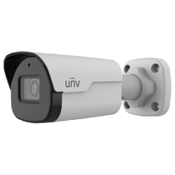 Camera supraveghere video IP Uniview, Seria Light Hunter, Rezolutie 5MP, Lentila 2.8 mm, Distanta IR 40 m, Microfon, Slot microSD (Alb)