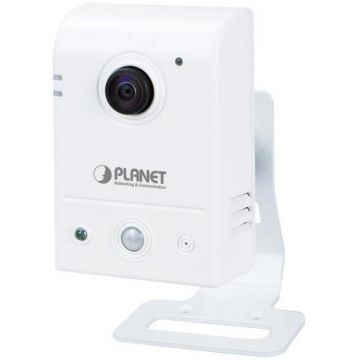Camera Supraveghere Video Planet ICA-W8100-CLD, Fisheye IP, 1/4inch CMOS, 720p, Wireless, Cloud (Alb)