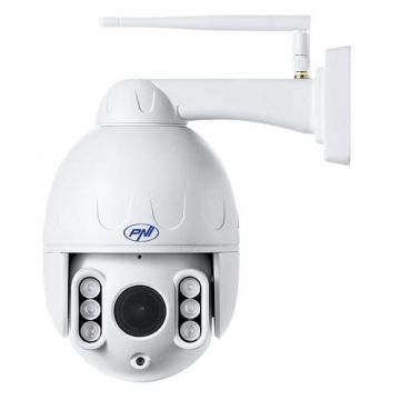 Camera supraveghere video PNI PNI-652W, Wi-Fi, 2MP, CMOS, 1920 x 1080, IP66 (Alb)