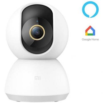 Camera Supraveghere Video Xiaomi Mi 360° Home Security Camera 2K , Wi-Fi, Bluetooth, control vocal, filmare 2K (Alb)