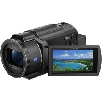 Camera video Sony Handycam FDR-AX43A, 4K (Negru)