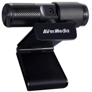 Camera Web AverMedia PW313, Full HD, USB, 2MP, CMOS, Microfon incorporat (Negru)