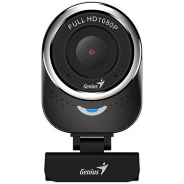 Camera Web Genius Qcam 6000, FullHD 1080p, USB, Negru