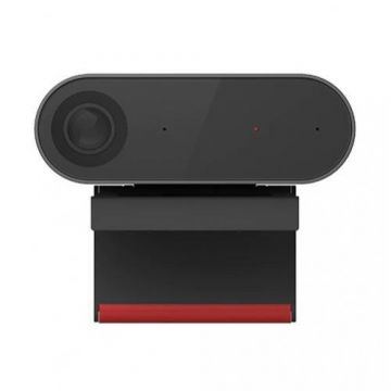 Camera Web Lenovo ThinkSmart Cam, USB-C 3.2, 4K/30fps, microfon dual (Negru)