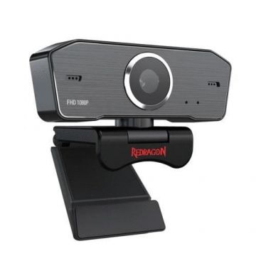 Camera Web Redragon Hitman, USB 2.0, 1080p (Negru) Camera Web Redragon Hitman, USB 2.0, 1080p (Negru)