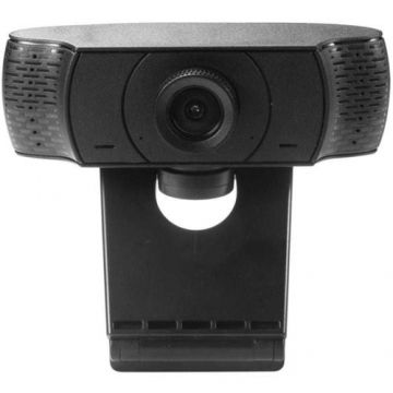 Camera Web Serioux SRXW-HD1080P, Full HD, CMOS 30fps, Microfon (Negru)