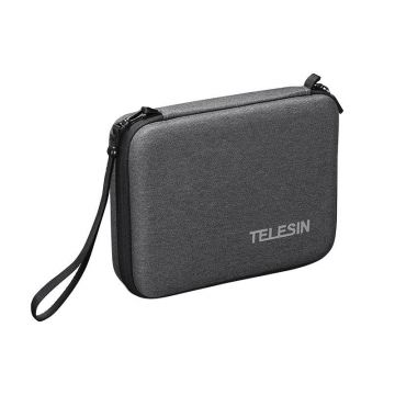 Geanta transport Telesin Protective Bag pentru camera GoPro Hero 9/10 si accesorii, Gri