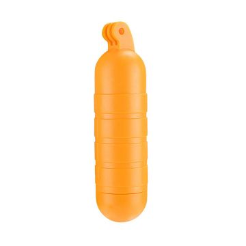 Maner plutitor Telesin Floating Hand Grip pentru camere video sport, Portocaliu