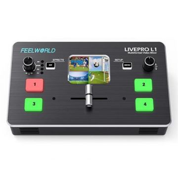 Feelworld LIVEPRO L1 Mixer video cu monitorizare (RGBLINK) - Resigilat