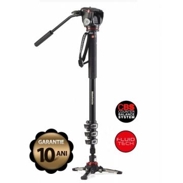 Manfrotto MVMXPROA42W Monopied video fluid dedicat Mirrorless