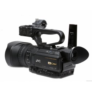 Pachet JVC GY-HM250 cu Trepied video Manfrotto Kit MVK500AM si geanta CC 193N