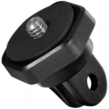 Accesoriu Camera Video de Actiune 1/4'' pentru camere sport GoPro, Negru