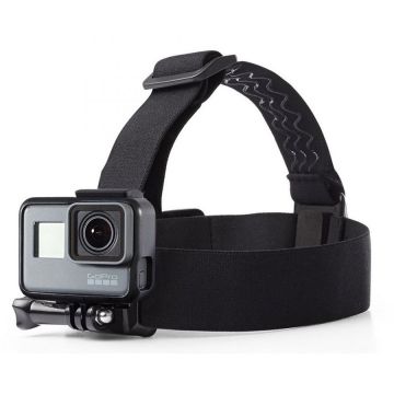 Accesoriu Camera Video de Actiune Headstrap pentru camere video sport GoPro, Negru