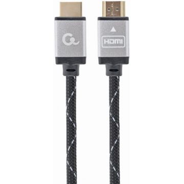 Cablu video Gembird HDMI Male - HDMI Male, 7.5m, negru-gri