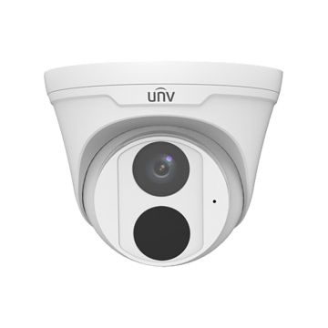 Camera supraveghere Uniview IP Seria Lite, Rezolutie 2 MP, Lentila 2.8 mm, Vizibilitate 112.9°, Distanta IR 30M, Microfon integrat, Slot microSD