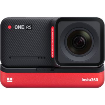 Camera video actiune Insta360 ONE RS 4K Edition Black-Red