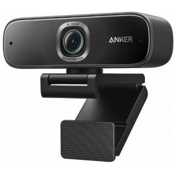 Camera Web PowerConf C302 Smart FullHD 2K Autofocus Negru