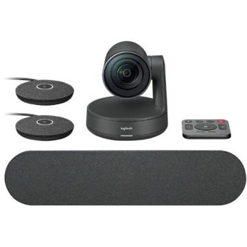 Sistem Videoconferinta Rally Ultra-HD 4K ConferenceCam Zoom 15X Single Speaker & MicPod