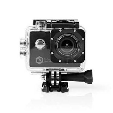 Camera de actiune Nedis, Full HD 1080p, Wi-Fi, carcasa impermeabila