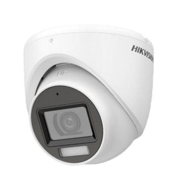 Camera de supraveghere 2MP, lentila 2.8mm, IR 20m, WL 20m, Microfon - Hikvision - DS-2CE76D0T-LPFS-2.8mm