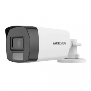 Camera de supraveghere, 5MP 3K, lentila 2.8mm, IR 40m, lumina alba 40m, microfon - Hikvision DS-2CE17K0T-LFS-2.8mm Camera de supraveghere, 5MP 3K, lentila 2.8mm, IR 40m, lumina alba 40m, microfon - Hikvision DS-2CE17K0T-LFS-2.8mm