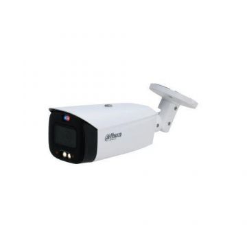 Camera de supraveghere Dahua IPC-HFW3549T1-AS-PV-0280B-S3, Lentila 2.8mm, IR 30m, IP67, PoE (Alb/Negru)