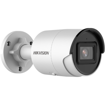 Camera de supraveghere exterior IP Acusense Hikvision Darkfighter DS-2CD2066G2-I28C, 6 MP, 2.8 mm, IR 40 m, PoE, slot card