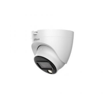 Camera de supraveghere interior Dahua HAC-HDW1239TLQ-A-LED-0280B, 2 MP, Lentila 2.8mm, IR 20m (Alb/Negru)