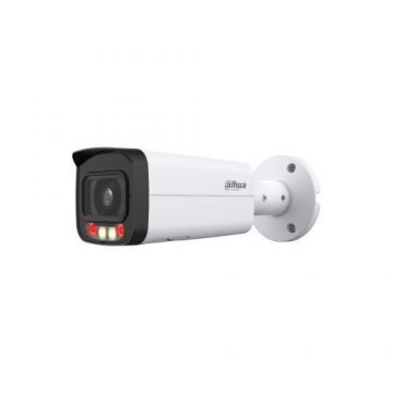 Camera de supraveghere IP, 8MP, lentila 3.6mm, IR/lumina alba 60m/50m, microfon, PoE - Dahua - IPC-HFW2849T-AS-IL-0360B