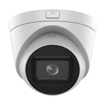 Camera de supraveghere IP Dome Hikvision DS-2CD1H53G0-IZC, 5 MP, 2.8 - 12 mm, IR 30 m, motorizat, PoE, slot card