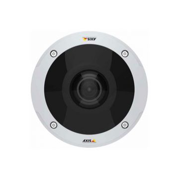 Camera de supraveghere panoramica IP Dome Axis Lightfinder 01178-001, 12 MP, 1.33 mm, IR 15 m, PoE, slot card