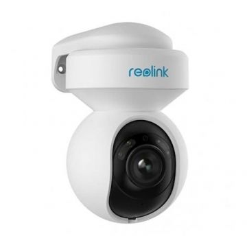 Camera de supraveghere Reolink E1-OUTDOOR Speed Dome IP Wi-Fi PTZ, 5 MP, IR 12 m, color noaptea 12 m, 2.8 - 8 mm motorizat, detectie oameni/vehicule, slot card, microfon