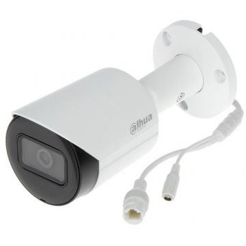 Camera supraveghere interior Dahua IPC-HFW2431S-S-0360B-S2, 4 MP, Lentila 3.6 mm, IR 30m, PoE (Alb/Negru)