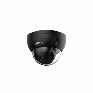 Camera supraveghere IP Dome Dahua WizSense IPC-HDBW2841E-S-0280B-BLACK 8 MP, 2.8 mm, IR 30 m, PoE, microfon, slot card, negru