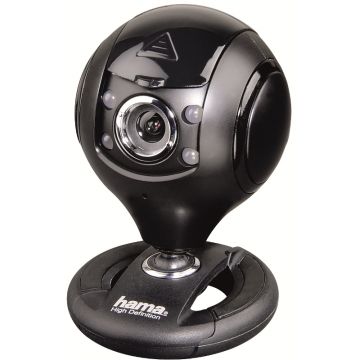 Camera Web Hama Spy Protect, HD, USB, Black