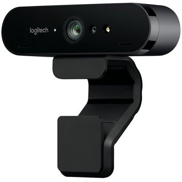 Camera Web Logitech BRIO 4K Stream, USB, Black
