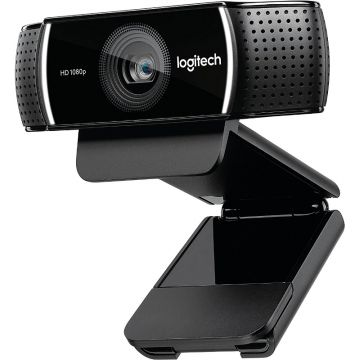 Camera Web Logitech C922 Pro Stream, FHD, USB, Black