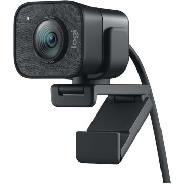 Camera Web Logitech StreamCam, FHD, USB-C, Graphite