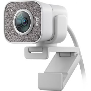 Camera Web Logitech StreamCam Off, FHD, USB-C, White Camera Web Logitech StreamCam Off, FHD, USB-C, White