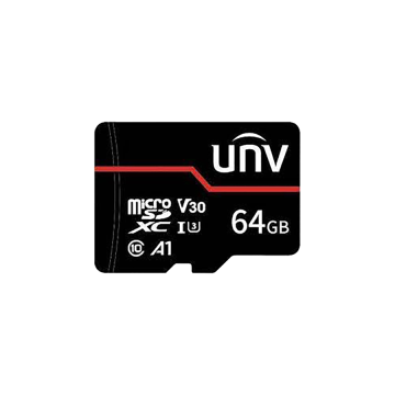Card memorie 64GB, RED CARD - UNV TF-64G-MT
