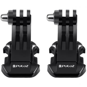 Accesoriu Camera Video de Actiune pentru GoPro, Xiaoyi si alte Camere Video Sport, 2 bucati, Negru