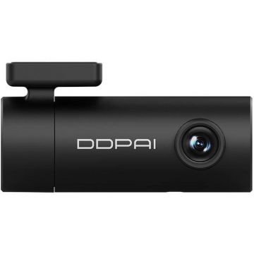 Camera auto Mini Pro GPS DUAL, camera fata, 1296P UHD, WiFi, unghi 140 grade, Negru