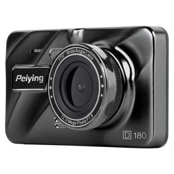 Cameră Auto, Rezolutie FULL HD, SD Card, Microfon, Obiectiv 130 grade Peiying Basic PY-DVR011