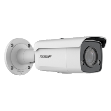 Camera de supraveghere HikVision IP ColorVu, Rezolutie 8.0 MP (4K), Lentila 4 mm, Distanta IR 60 m, Unghi vizualizare 88°